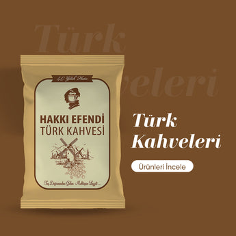 Türk Kahvesi Hakkı Efendi 