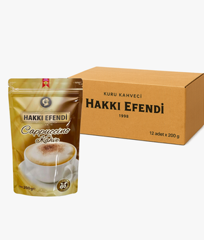 Hakkı Efendi Cappuccino Koli 200gr (12adet)