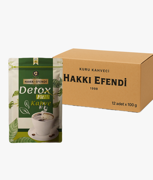Hakkı Efendi Detox Fit Kahvesi Koli 100gr (12adet)