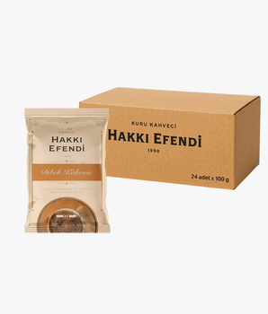 Hakkı Efendi Dibek Kahvesi Koli 100gr (24adet)