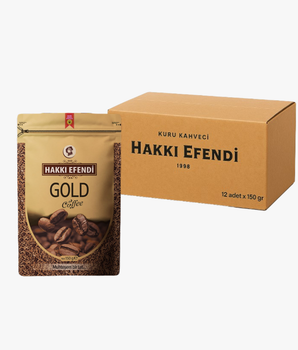 Hakkı Efendi Gold Kahve Koli 150gr (12adet)