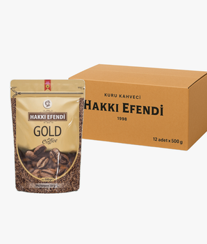 Hakkı Efendi Gold Kahve Koli 500gr (12adet)