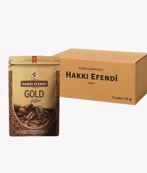 Hakkı Efendi Gold Kahve Koli 75gr (12adet)