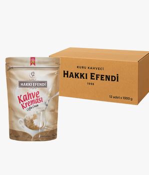 Hakkı Efendi Kahve Kreması Koli 1kg (12adet)