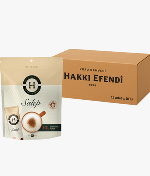 Hakkı Efendi Salep Koli (12 adet 10'lu Ambalaj)