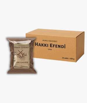 Hakkı Efendi Türk Kahvesi Koli 100gr (24adet)